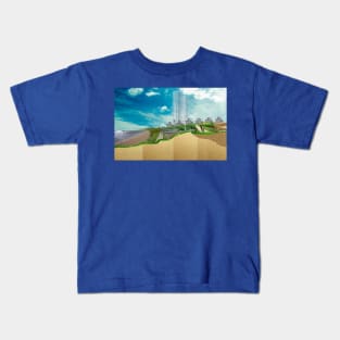 beach urban wetland Kids T-Shirt